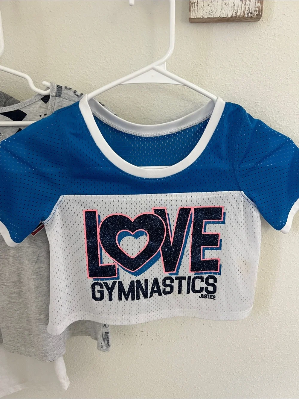 Justice Gymnast Bundle of 4 Shirts size 7/8